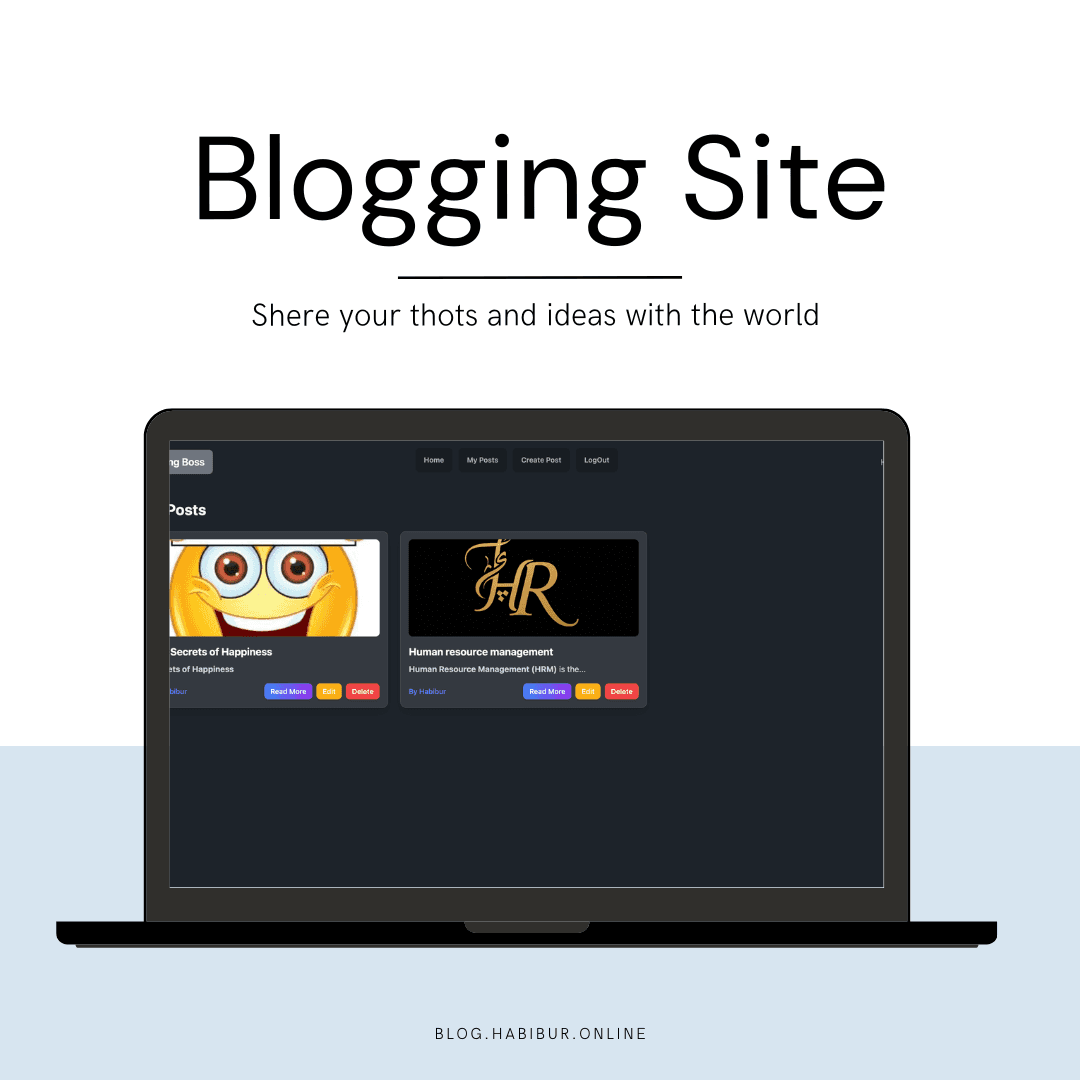 The Blogging Platform — Write, publish, share